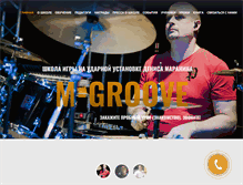 Tablet Screenshot of m-groove.ru